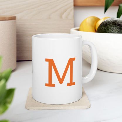 Designer Inspired Initial Coffee Mugs