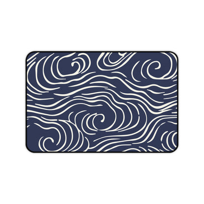 “Midnight Waves” Desk Mat