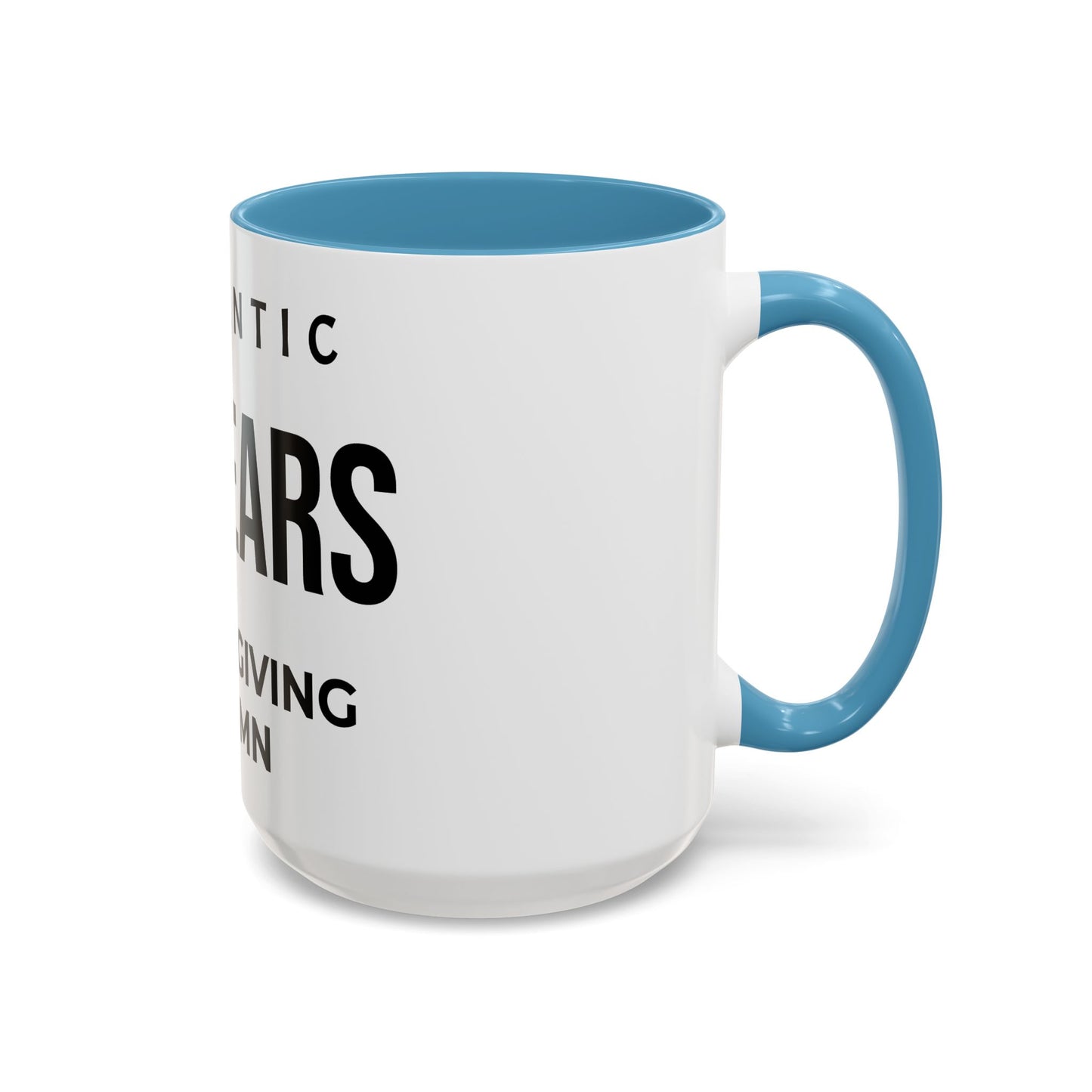 50 Years of Not Giving a Damn Accent Coffee Mug — Funny 50th Birthday Gift