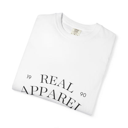 Vintage Logo T-Shirt — "Real Apparel Co. Premium Shirts"