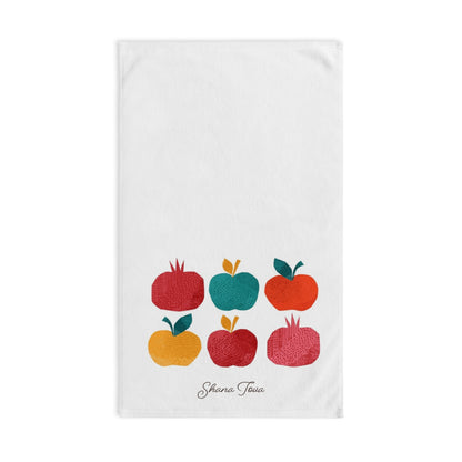 Set of 3 Rosh Hashanah Themed Hand Towels