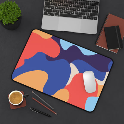 “Melted Crayons” Desk Mat